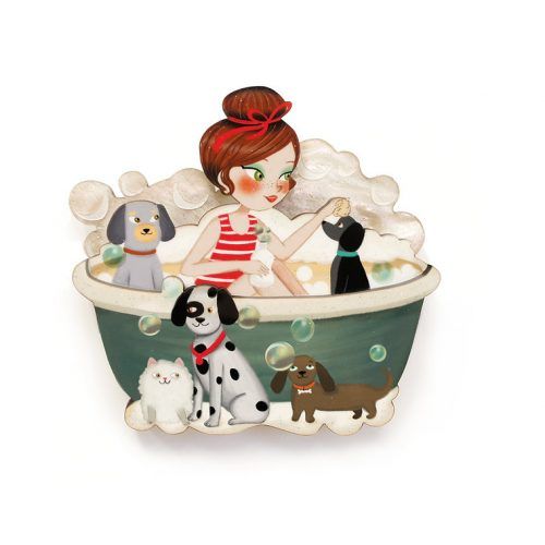 Broche Amante de los Perros