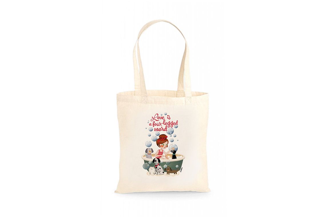 Tote Bag Chat Noir Et Blanc - Sac Cabas 35x35cm (hauteur Totale 53cm), Toile, Neuf Avec étiquettes