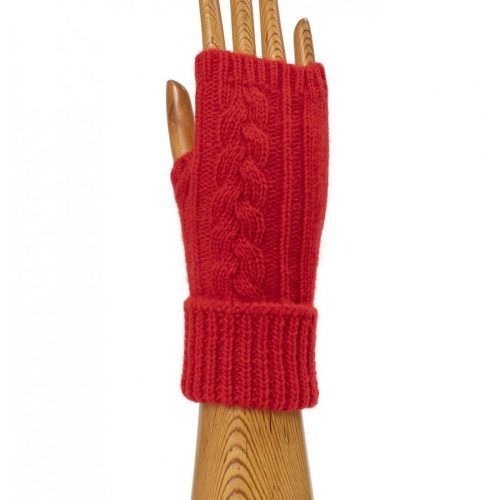 Manguito Rojo con trenza