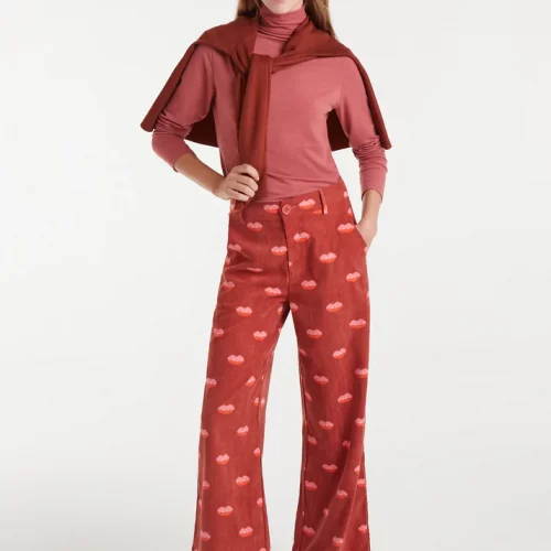 Pantalón pana Lips