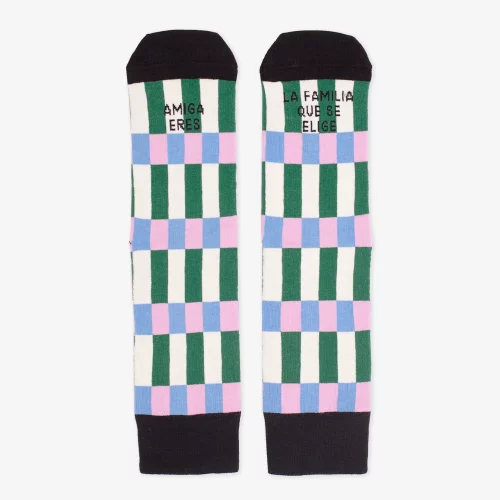 UO Calcetines "Amiga, eres la familia que se elige"