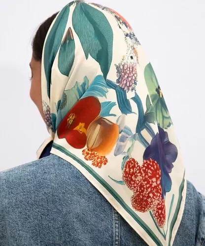 Viva Pañuelo Flores Caleidoscopio