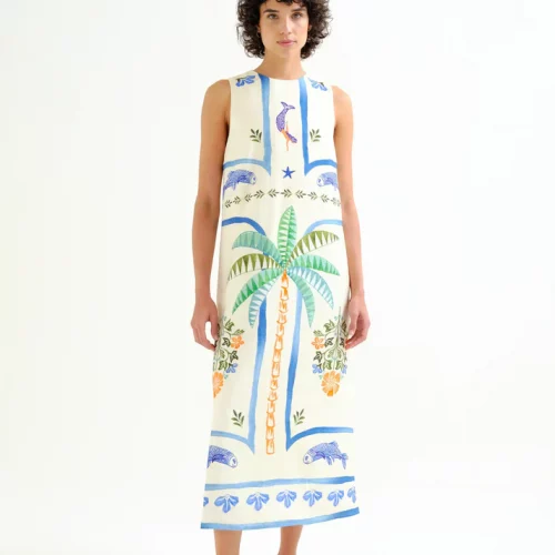 Vestido Largo Palm & Mermaid