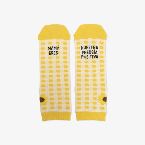 Calcetines "Mamá eres nuestra energía positiva"