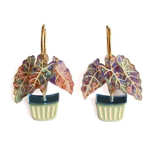 Pendientes Alocasia