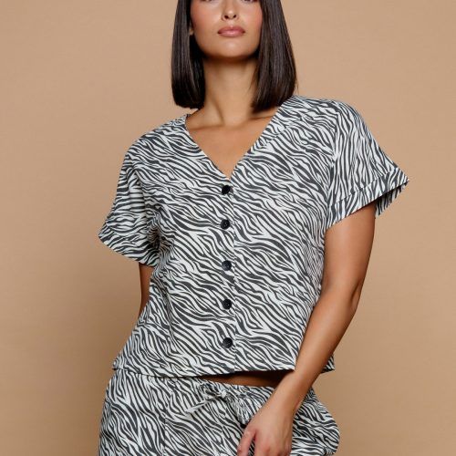 Zebra Top