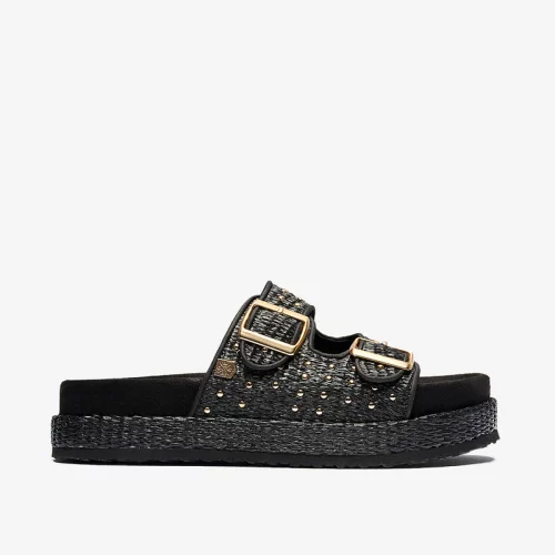 Sandalia Xago Rafia Negro