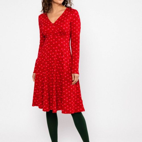 Vestido punto apple loves apple